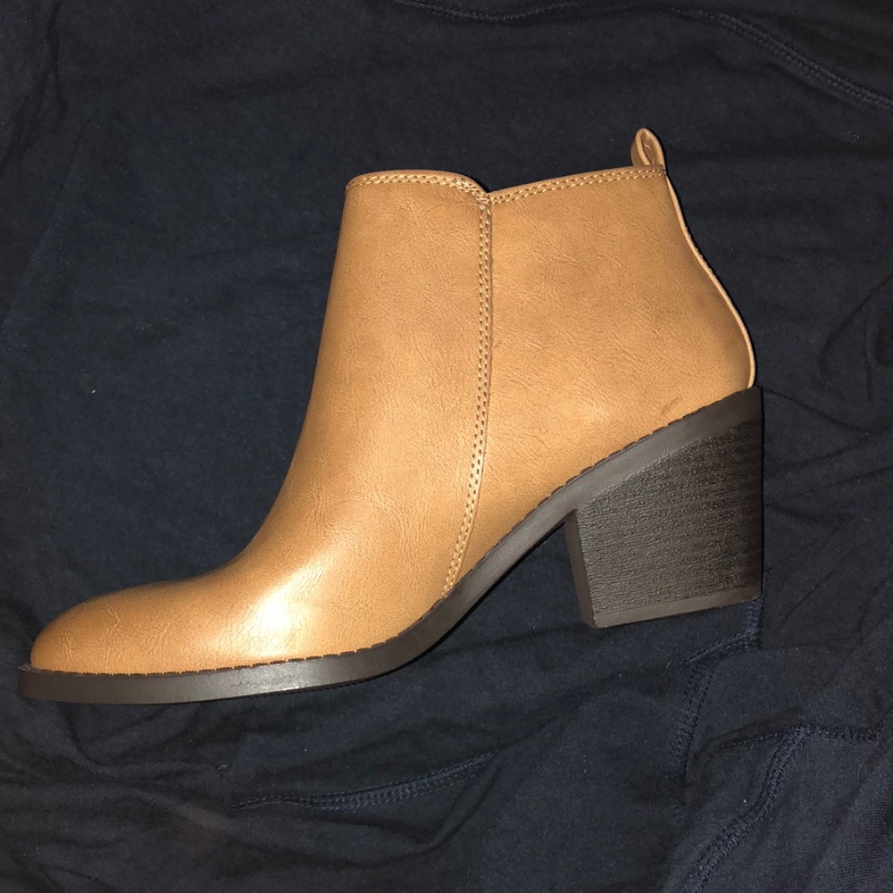 Tan Booties